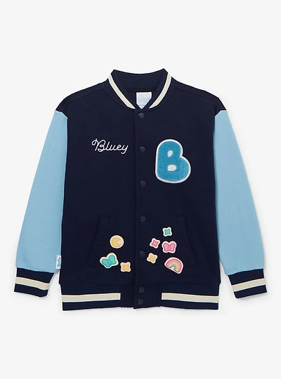 Bluey Embroidered Youth Bomber Jacket — BoxLunch Exclusive