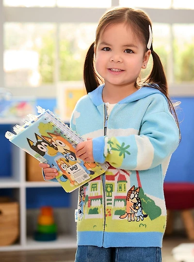 Bluey Scenic Toddler Zip Hoodie — BoxLunch Exclusive