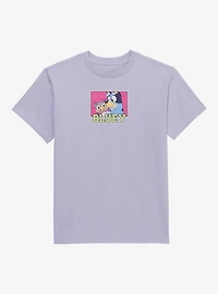 Bluey Chattermax & Purple Youth T-Shirt