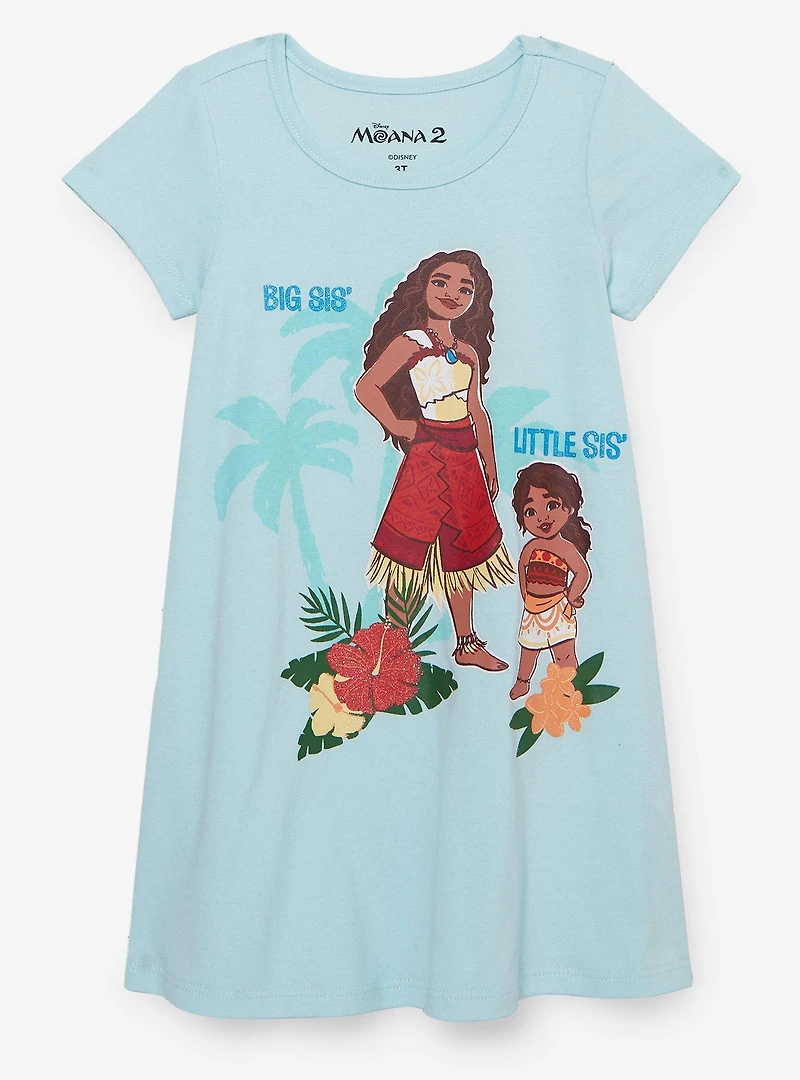 Disney Moana 2 & Simea Toddler T-Shirt Dress