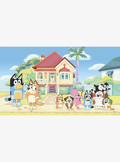 Bluey Friends & Family Peel & Stick Mural