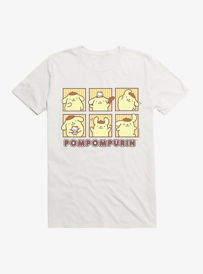 Pompompurin Grid Portrait T-Shirt