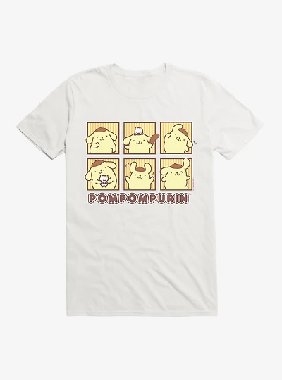 Pompompurin Grid Portrait T-Shirt