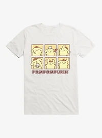 Pompompurin Grid Portrait T-Shirt