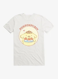Hello Kitty And Friends Pompompurin Mushroom Cupcakes T-Shirt