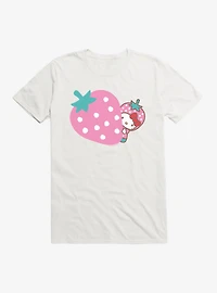 Hello Kitty Five A Day Pink Strawberry T-Shirt