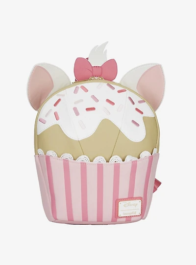 Loungefly Disney The Aristocats Marie Cupcake Figural Mini Backpack