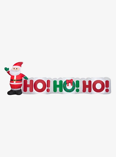 Santa Ho! Ho! Ho! Sign Airblown