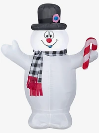 Frosty the Snowman with Candy Cane Airblown