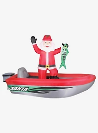 Fishing Santa 10ft Inflatable