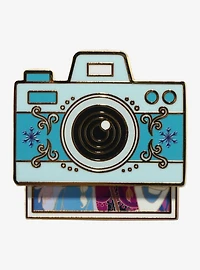 Disney Frozen Anna & Elsa Instant Camera Enamel Pin