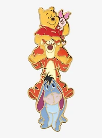 Disney Winnie the Pooh Stacked Characters Enamel Pin