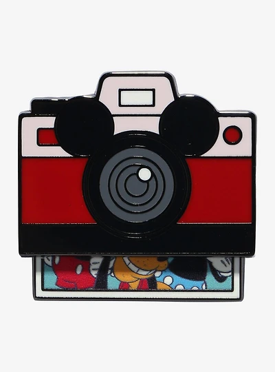 Disney Mickey Mouse Instant Camera Enamel Pin