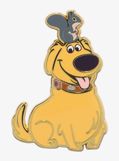 Disney Pixar Up Dug & Squirrel Enamel Pin