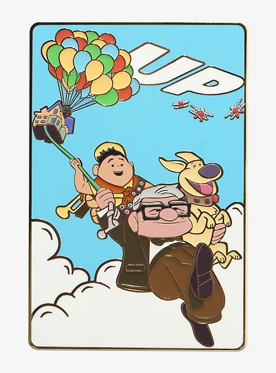 Disney Pixar Up Movie Poster Enamel Pin