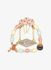 Harry Potter Honeydukes Sign Swinging Enamel Pin — BoxLunch Exclusive