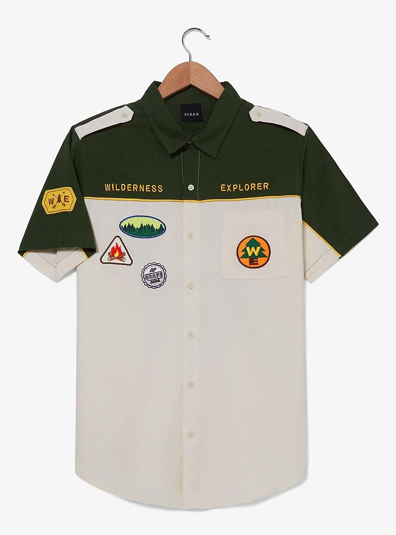 Disney Pixar Up Wilderness Explorer Woven T-Shirt — BoxLunch Exclusive