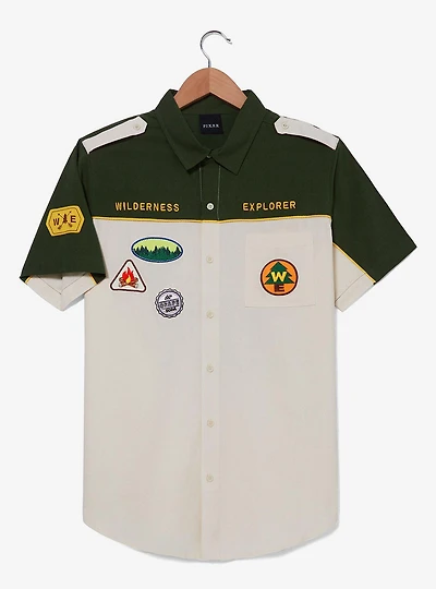 Disney Pixar Up Wilderness Explorer Woven T-Shirt — BoxLunch Exclusive