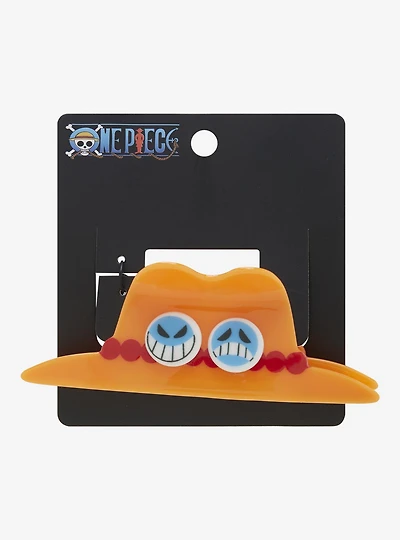 One Piece Portgas D. Ace Hat Figural Claw Clip