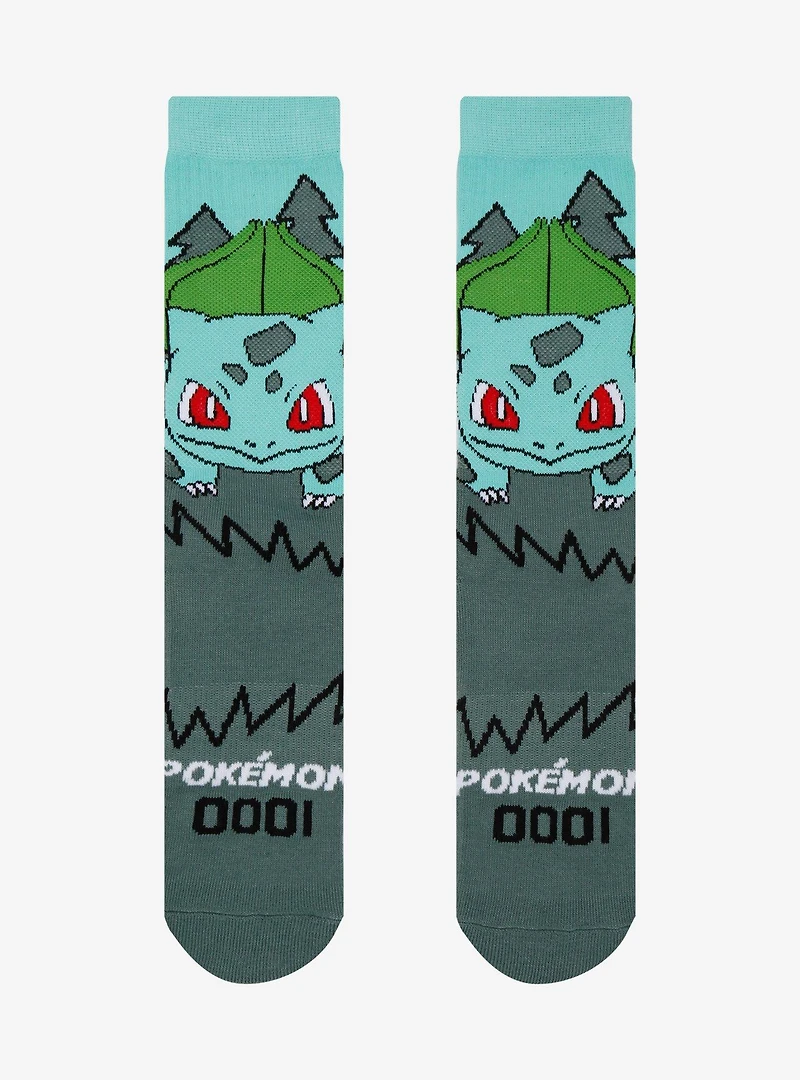 Pokémon Bulbasaur Scenic Crew Socks