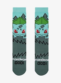 Pokémon Bulbasaur Scenic Crew Socks