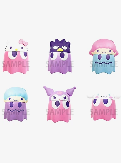 Megahouse Pac-Man x Sanrio Chibi Collect Characters Blind Box Figure