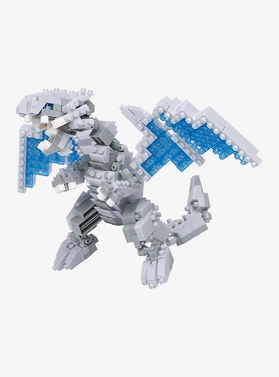 Bandai Spirits Yu-Gi-Oh! Nanoblock Character Collection Blue-Eyes White Dragon Build Set