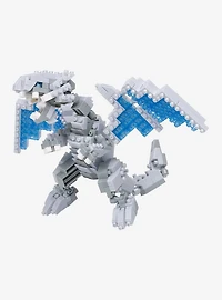 Bandai Spirits Yu-Gi-Oh! Nanoblock Character Collection Blue-Eyes White Dragon Build Set