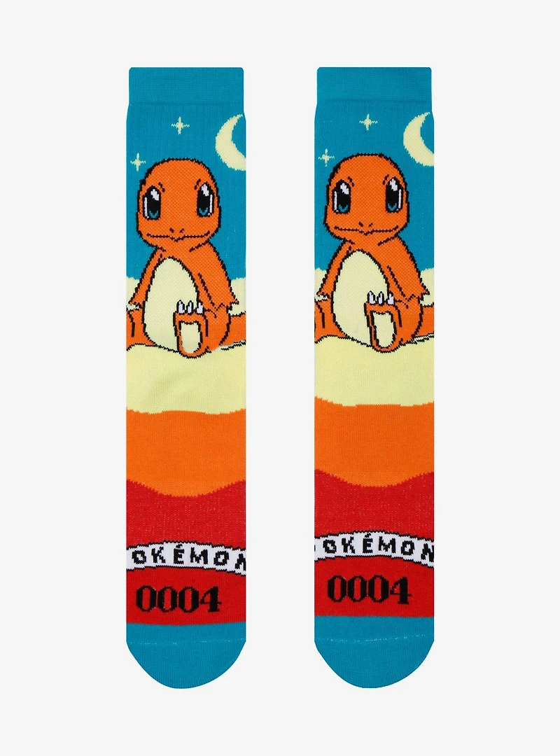 Pokémon Charmander Scenic Crew Socks