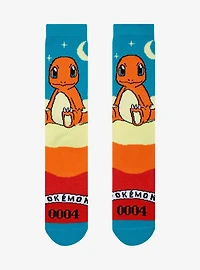 Pokémon Charmander Scenic Crew Socks