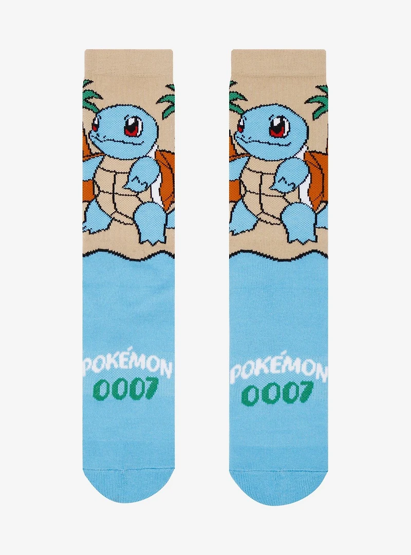 Pokémon Squirtle Scenic Crew Socks