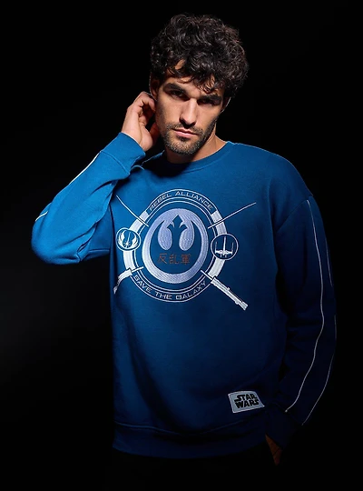 Star Wars Rebel Alliance Embroidered Sweatshirt — BoxLunch Exclusive