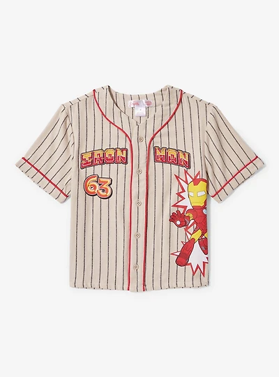 Marvel Iron Man Toddler Baseball Jersey — BoxLunch Exclusive