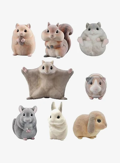 Tenori Friends Flocked Blind Box Figure
