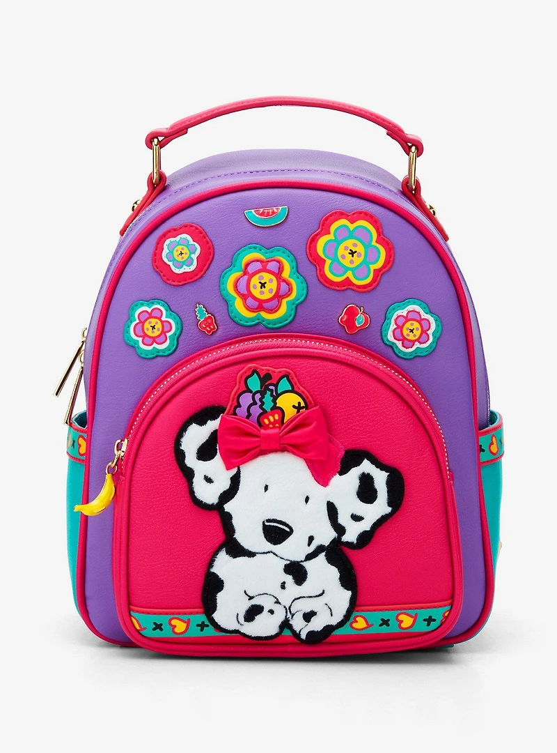 Sanrio Spottie Dottie Floral Color Block Mini Backpack - BoxLunch Exclusive
