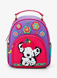 Sanrio Spottie Dottie Floral Color Block Mini Backpack - BoxLunch Exclusive