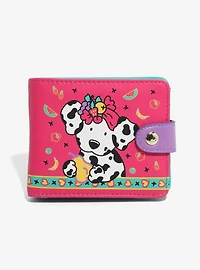 Sanrio Spottie Dottie Floral Color Block Wallet- BoxLunch Exclusive