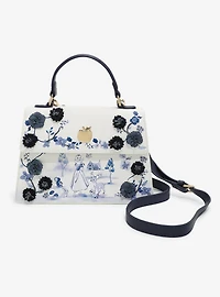 Disney Snow White and the Seven Dwarfs Tonal Floral Handbag - BoxLunch Exclusive