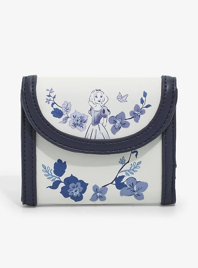 Disney Snow White and the Seven Dwarfs Tonal Floral Wallet - BoxLunch Exclusive