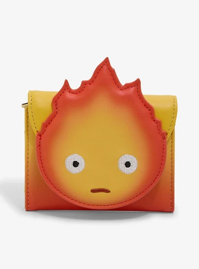 Studio Ghibli® Howl's Moving Castle Calcifer Small Flap Wallet - BoxLunch Exclusive