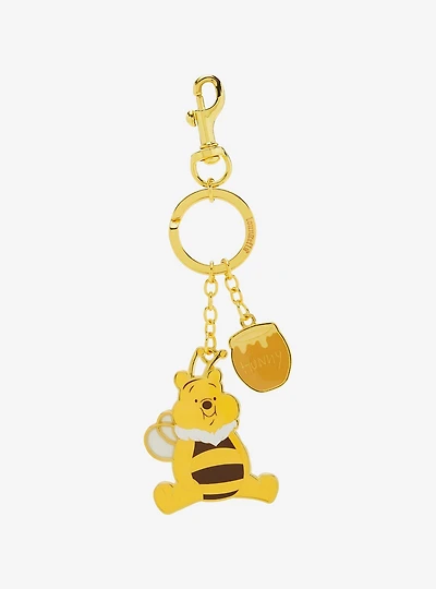 Disney Winnie the Pooh Bee Costume Pooh Bear Multi-Charm Keychain