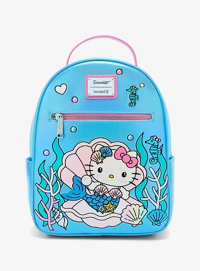 Loungefly Sanrio Hello Kitty Mermaid Metallic Mini Backpack — BoxLunch Exclusive