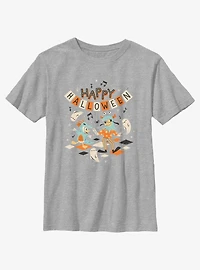 Disney Mickey Mouse Happy Halloween Party Youth Girls T-Shirt