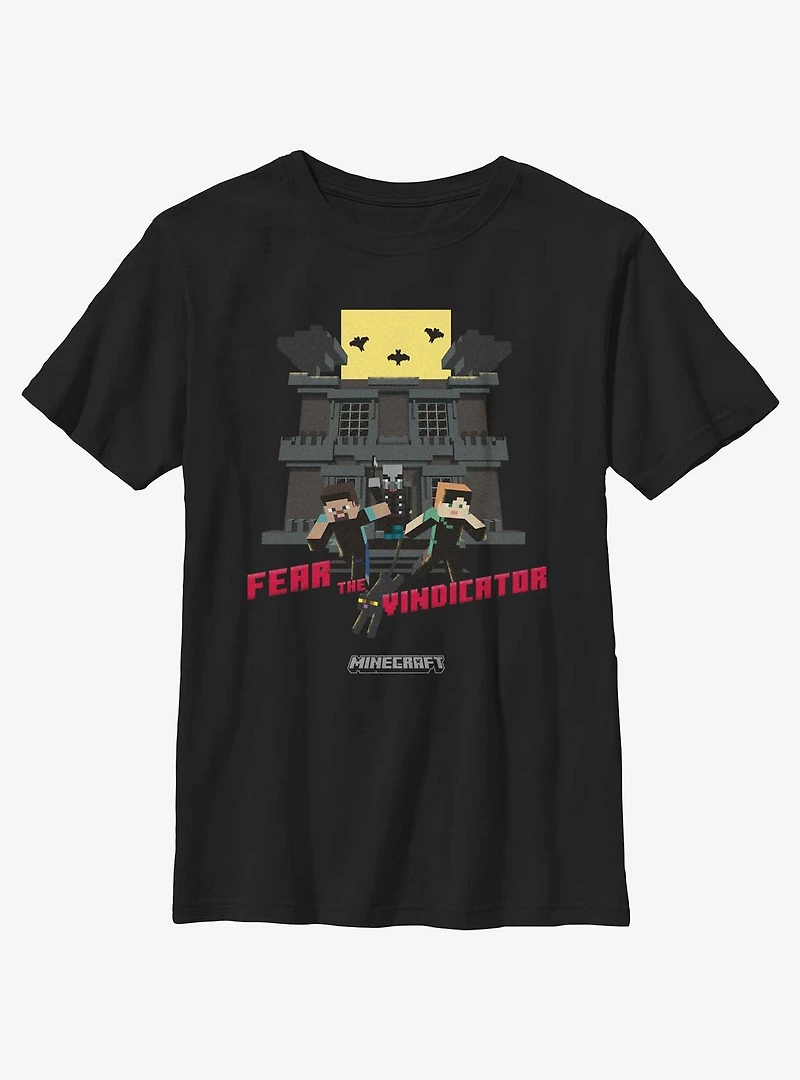 Minecraft Fear The Vindicator Youth Girls T-Shirt
