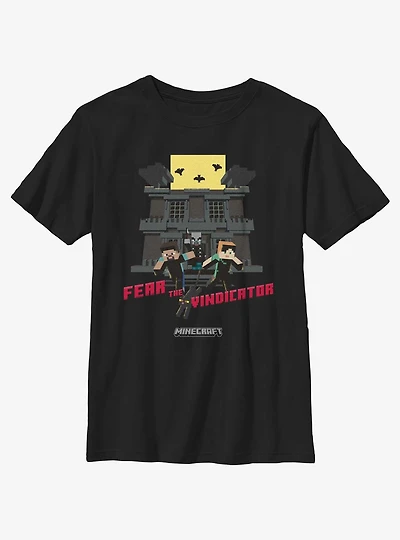 Minecraft Fear The Vindicator Youth Girls T-Shirt