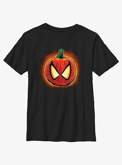 Marvel Spider-Man Pumpkin Youth Girls T-Shirt