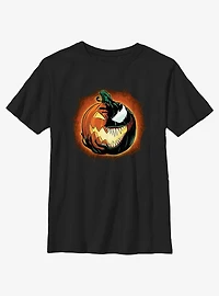 Marvel Venom Pumpkin Youth Girls T-Shirt