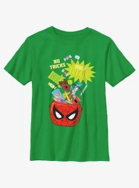 Marvel No Tricks Only Treats Youth Girls T-Shirt