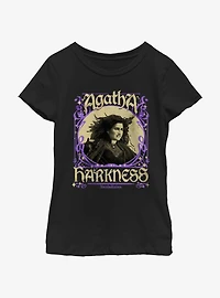 Marvel Agatha Harkness Framed Youth Girls T-Shirt