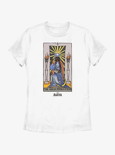 Marvel Agatha The High Priestess Tarot Womens T-Shirt